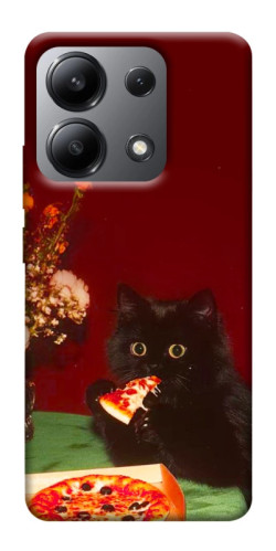 Чехол itsPrint Pizza paws для Xiaomi Redmi Note 13 4G