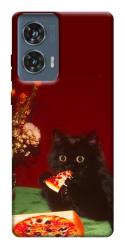 Чехол itsPrint Pizza paws для Motorola Edge 50 Fusion