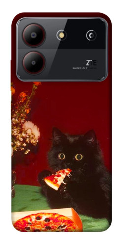Чехол itsPrint Pizza paws для ZTE Blade A54 4G
