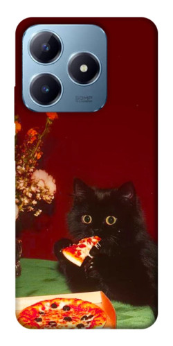 Чехол itsPrint Pizza paws для Realme C63 4G