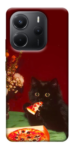 Чехол itsPrint Pizza paws для Xiaomi Redmi Note 14 4G (Europe version)