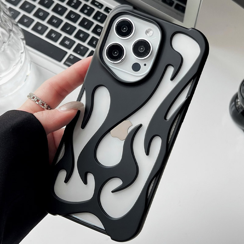 3D TPU чехол WinFire для Apple iPhone 14 Pro Max (6.7) | Металлик на картинке №3