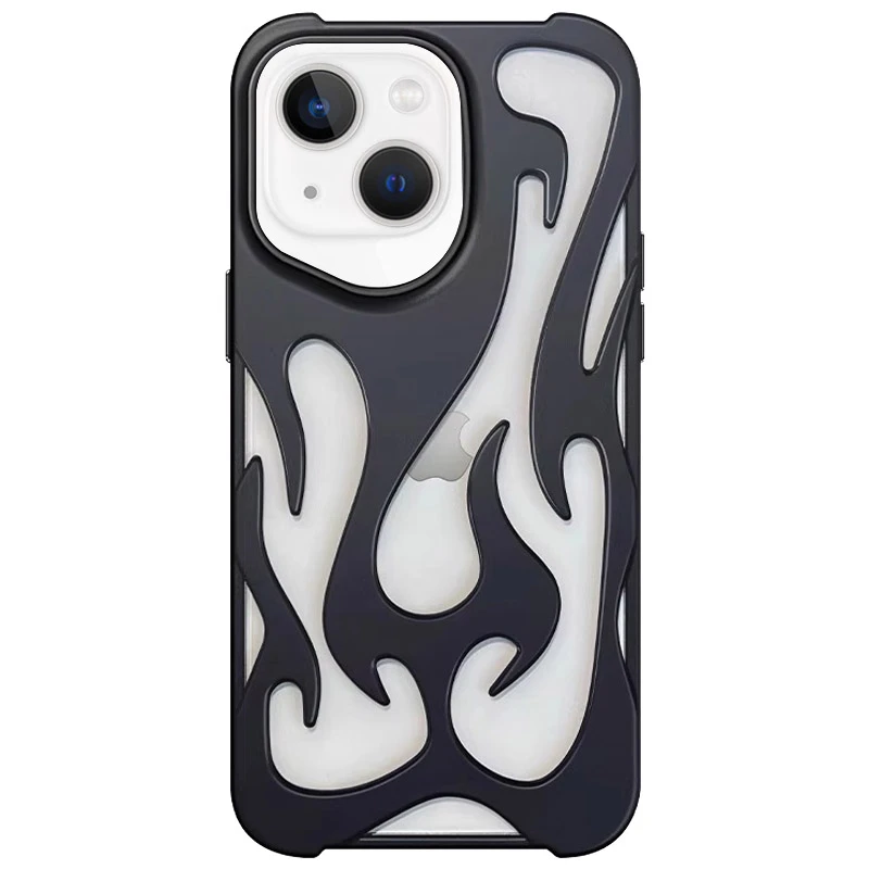 Чехол TPU WinFire для Apple iPhone 15 (6.1"), Black, TPU, купить оптом с доставкой