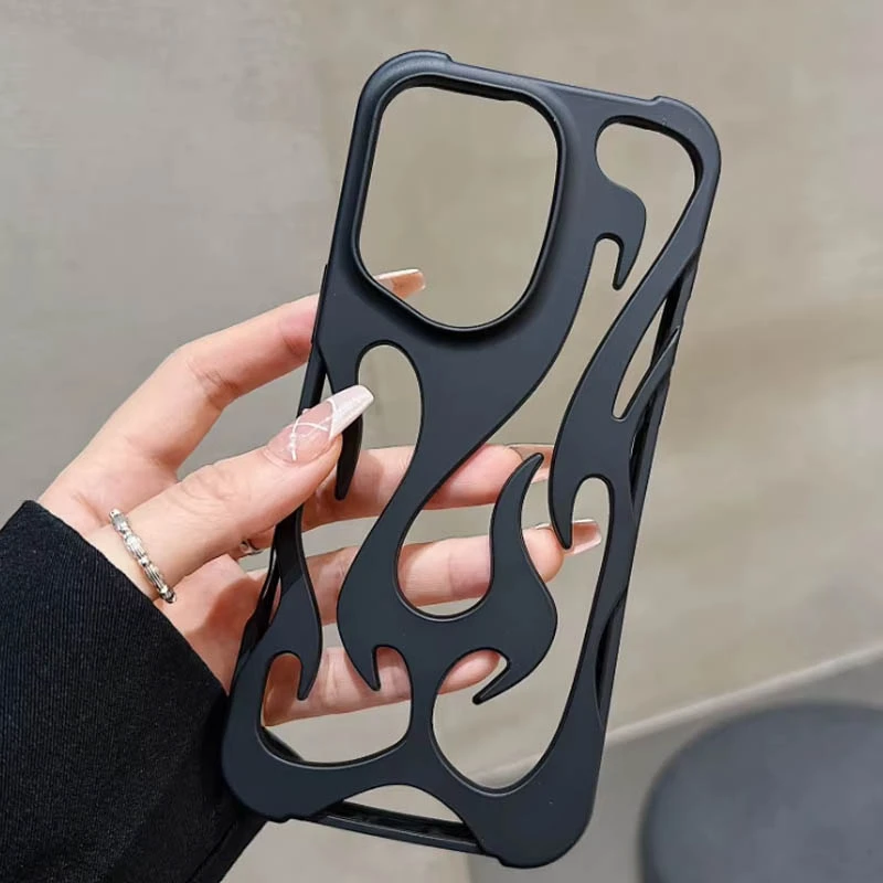 Чехол TPU WinFire для Apple iPhone 15 (6.1"), Black 3, TPU, купить оптом с доставкой