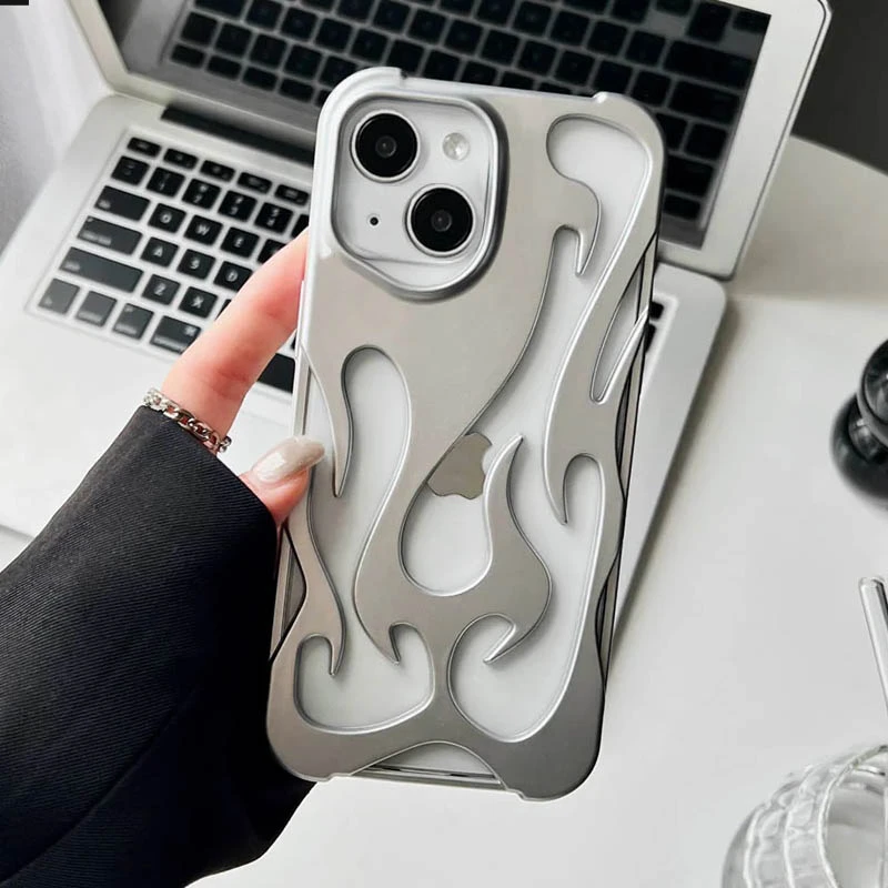 Чехол TPU WinFire для Apple iPhone 15 (6.1"), Silver 3, TPU, купить оптом с доставкой