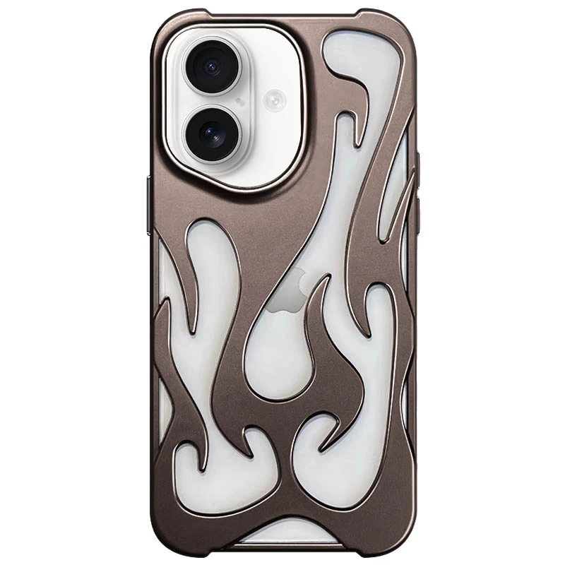 Чехол TPU WinFire для Apple iPhone 16 (6.1"), Brown, TPU, купить оптом с доставкой