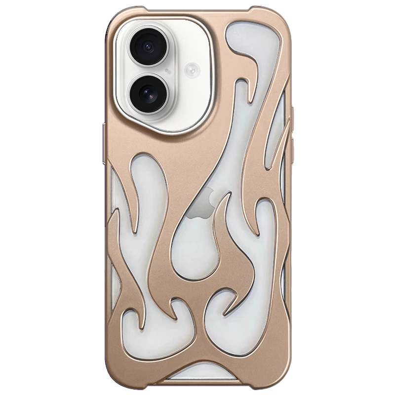 Чехол TPU WinFire для Apple iPhone 16 (6.1"), Gold, TPU, купить оптом с доставкой