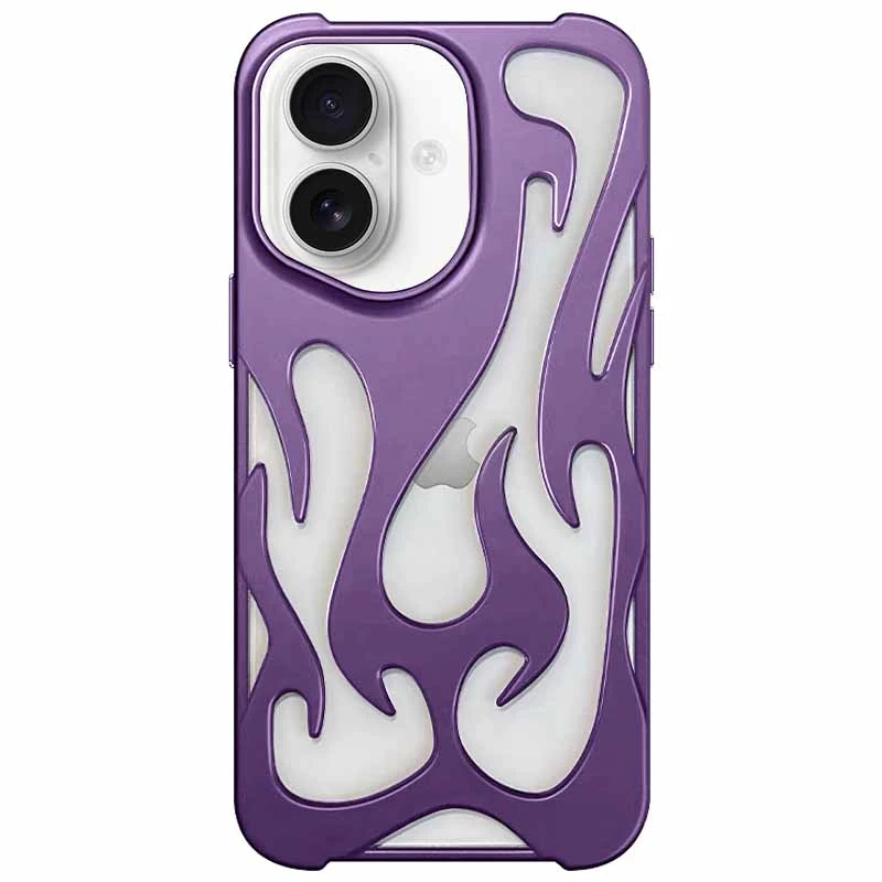 Чехол TPU WinFire для Apple iPhone 16 (6.1"), Purple, TPU, купить оптом с доставкой