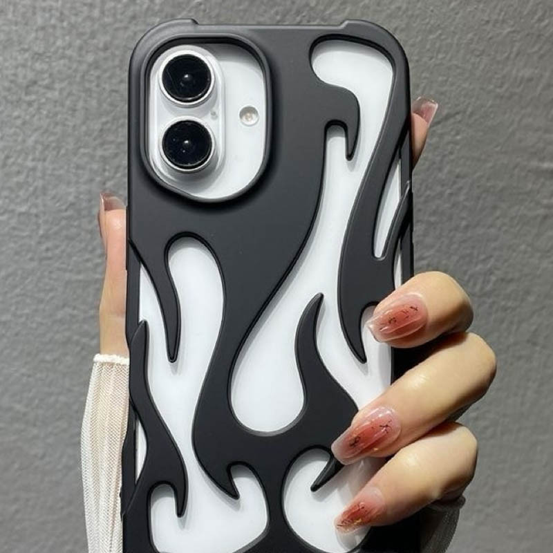 3D TPU чехол WinFire для Apple iPhone 16 Plus (6.7) | Металлик на картинке №3