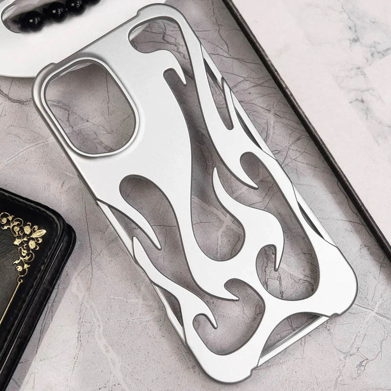 3D TPU чехол WinFire для Apple iPhone 16 Plus (6.7) | Металлик на картинке №4