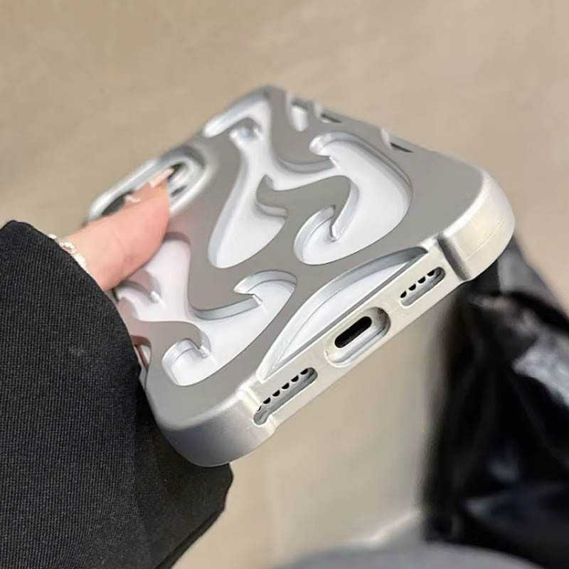 3D TPU чохол WinFire для Apple iPhone 16 Pro Max (6.9) | Металік на малюнкі №3