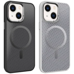 Чохол TPU+PC Carbon Mirage with MagSafe для Apple iPhone 15 (6.1")