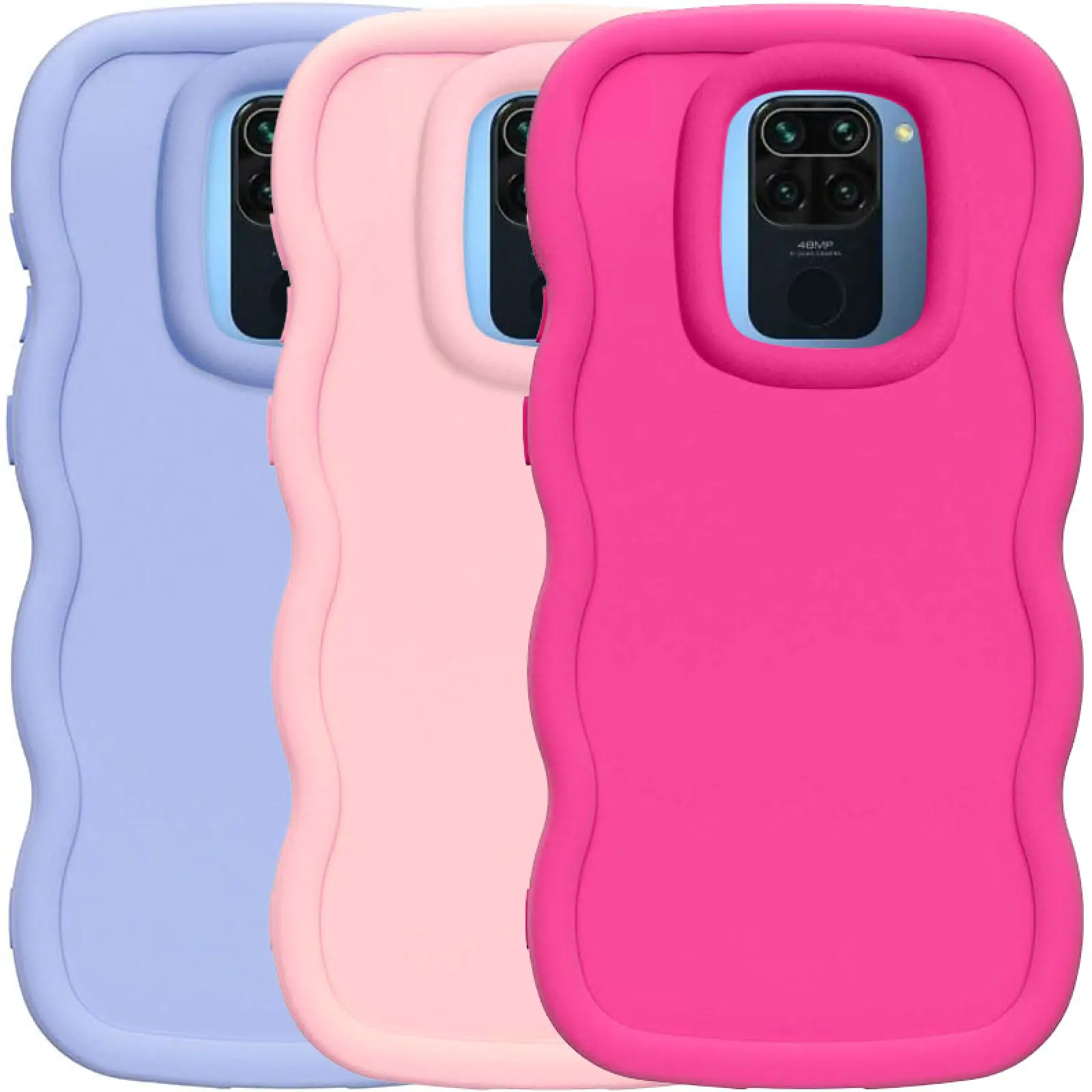 Чехол TPU Ripple для Xiaomi Redmi Note 9 / Redmi 10X, TPU, купить оптом с доставкой