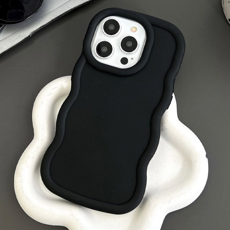 Защитный TPU чехол Ripple для Apple iPhone 12 Pro (6.1) | С волнистыми краями на картинке №2