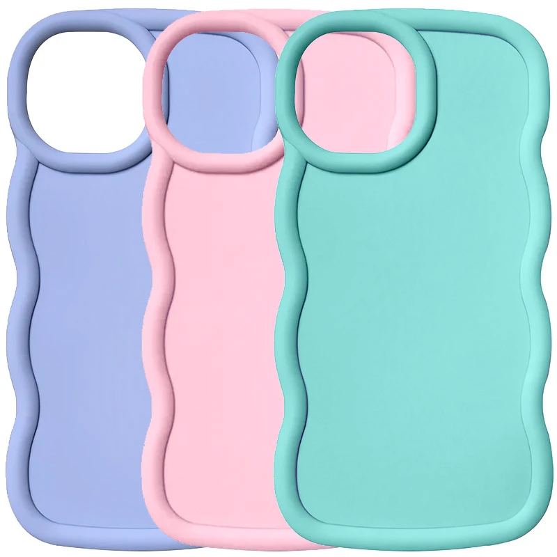 Чехол TPU Ripple для Apple iPhone 15 Pro (6.1"), TPU, купить оптом с доставкой
