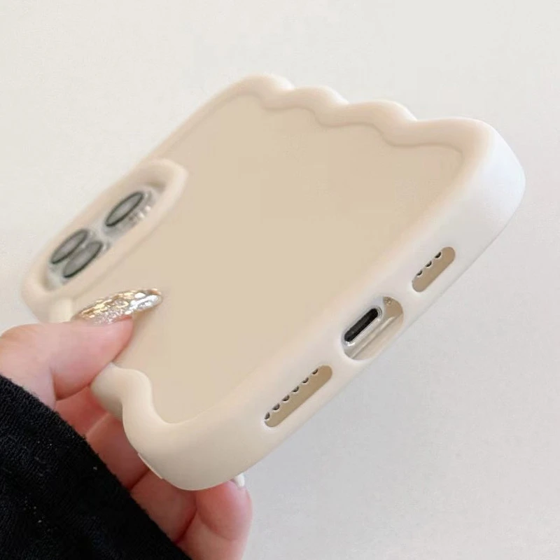 Чехол TPU Ripple для Apple iPhone 15 Pro (6.1"), Antique White 2, TPU, купить оптом с доставкой