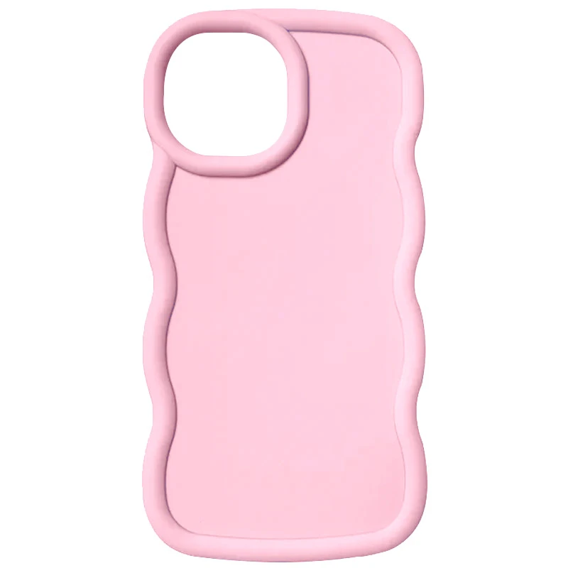 Чехол TPU Ripple для Apple iPhone 15 Pro (6.1"), Pink, TPU, купить оптом с доставкой