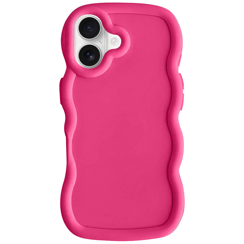 Защитный TPU чехол Ripple для Apple iPhone 16 (6.1) | С волнистыми краями на картинке №1