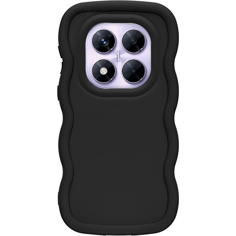 Захисний TPU чохол Ripple для Xiaomi Redmi Note 14 Pro 4G | З хвилястими краями на малюнкі №1