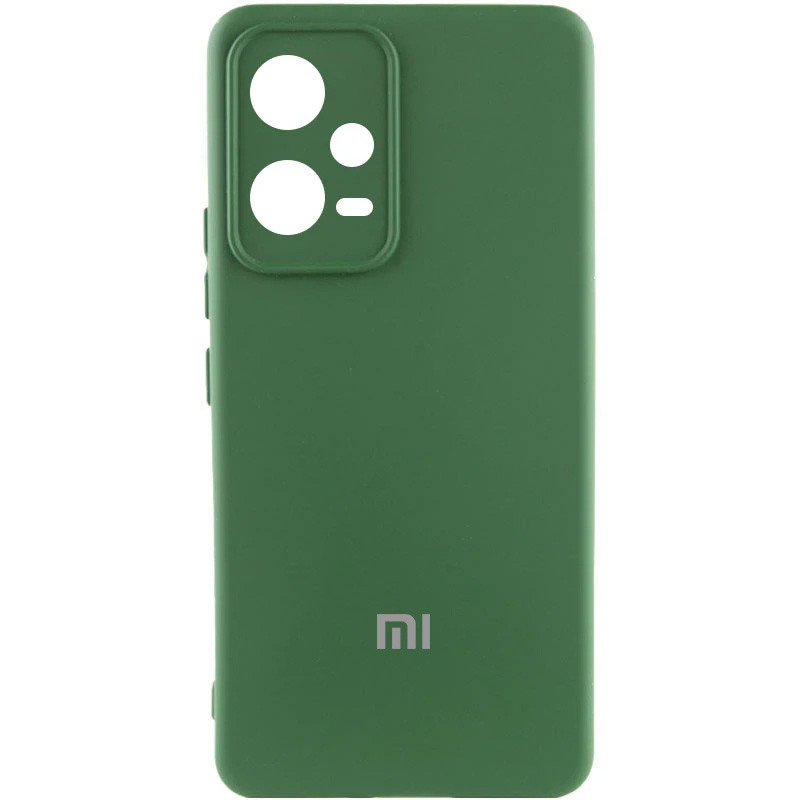 Чохол Silicone Cover Lakshmi Full Camera (AA) для Xiaomi Redmi Note 12 5G | Мікрофібра на малюнкі №1
