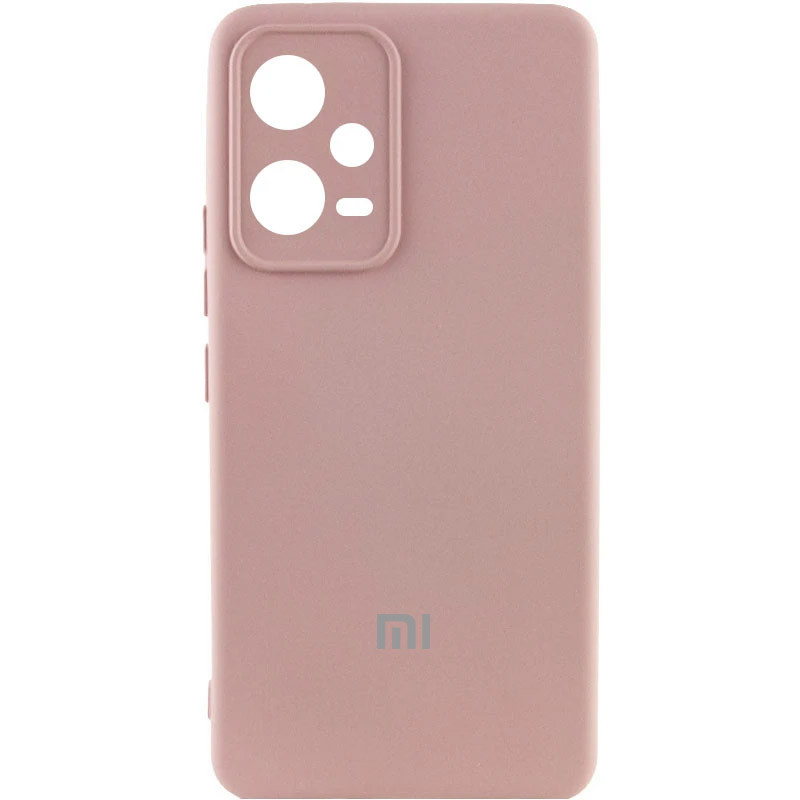 Чохол Silicone Cover Lakshmi Full Camera (AA) для Xiaomi Redmi Note 12 5G | Мікрофібра на малюнкі №1
