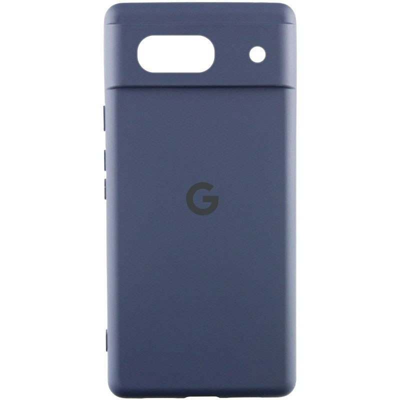 Чохол Silicone Cover Lakshmi Full Camera (AA) для Google Pixel 7a | Мікрофібра на малюнкі №1