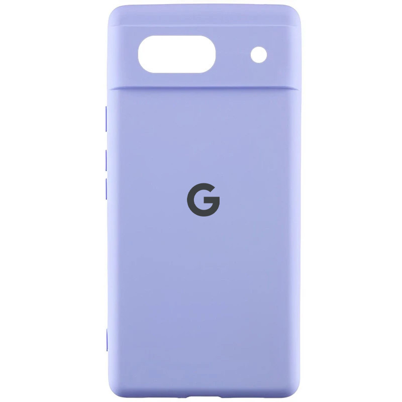 Чохол Silicone Cover Lakshmi Full Camera (AA) для Google Pixel 7a | Мікрофібра на малюнкі №1
