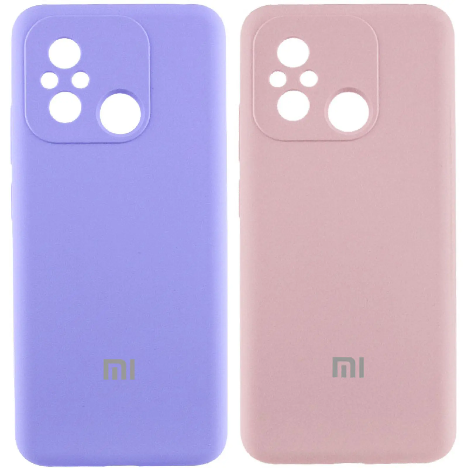 Чехол Silicone Cover Lakshmi Full Camera (AA) with logo для Xiaomi Redmi 12C / Poco C55, Силикон, купить оптом с доставкой
