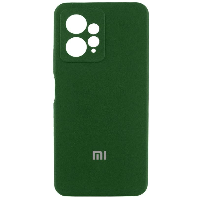 Чехол Silicone Cover Lakshmi Full Camera (AA) для Xiaomi Redmi Note 12 4G | Микрофибра на картинке №1