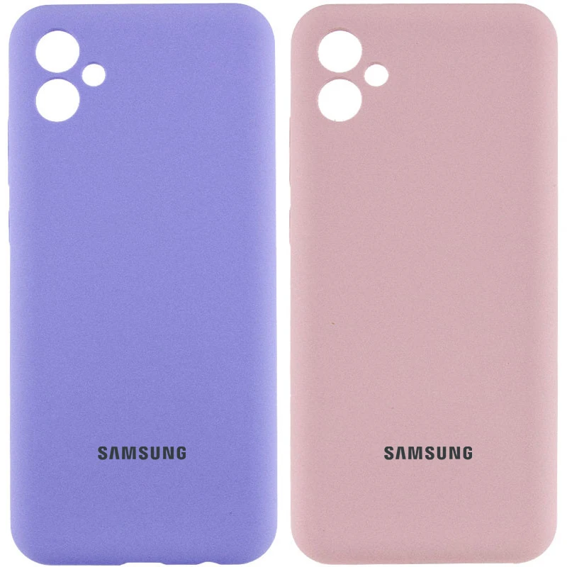 Чехол Silicone Cover Lakshmi Full Camera (AA) with logo для Samsung Galaxy A05, Силикон, купить оптом с доставкой