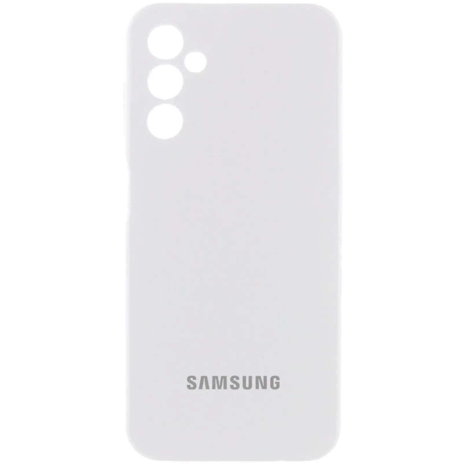 Чехол Silicone Cover Lakshmi Full Camera (AA) with logo для Samsung Galaxy A05s, Белый / White, Силикон, купить оптом с доставкой