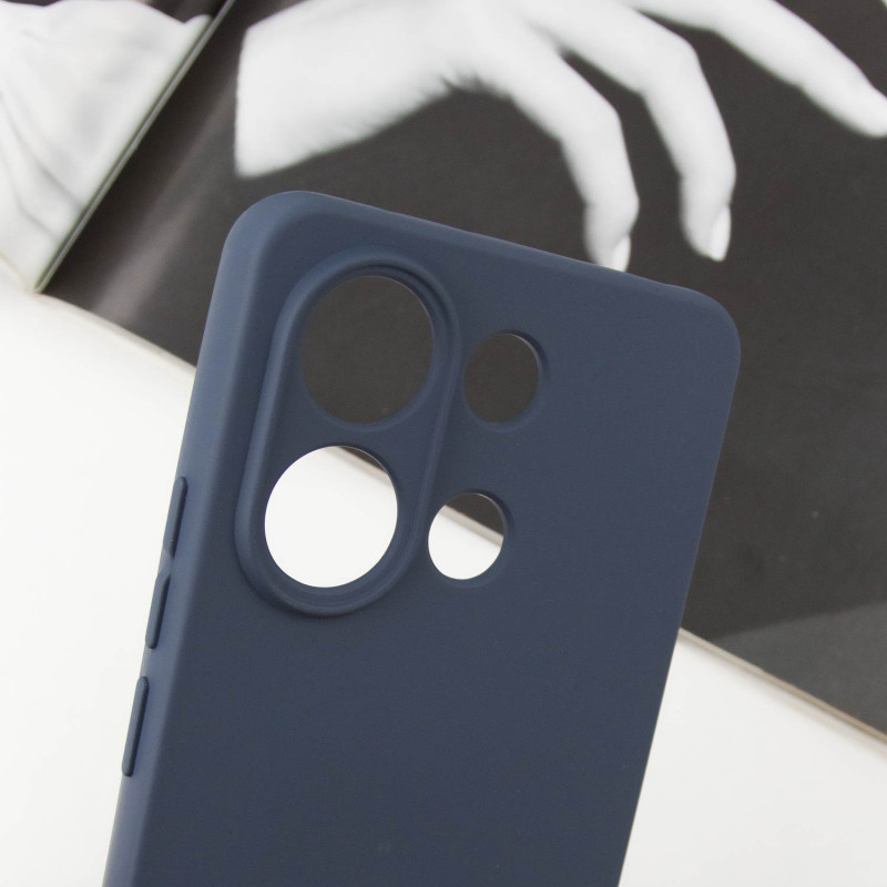Чохол Silicone Cover Lakshmi Full Camera (AA) для Xiaomi Redmi Note 13 5G | Мікрофібра на малюнкі №3