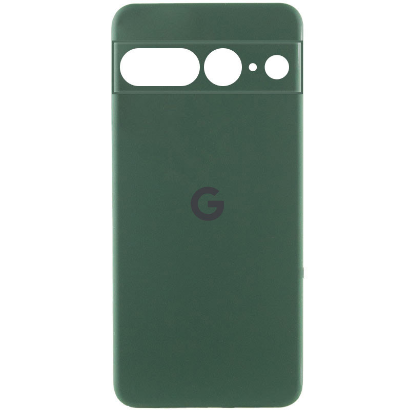 Чохол Silicone Cover Lakshmi Full Camera (AA) для Google Pixel 8 | Мікрофібра на малюнкі №1
