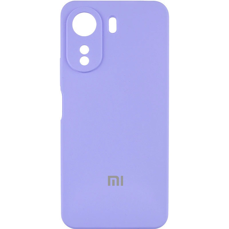 Чохол Silicone Cover Lakshmi Full Camera (AA) для Xiaomi Redmi 13C | Мікрофібра на малюнкі №1