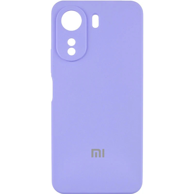 Чехол Silicone Cover Lakshmi Full Camera (AA) with logo для Xiaomi Redmi 13C / Poco C65, Сиреневый / Dasheen, Силикон, купить оптом с доставкой
