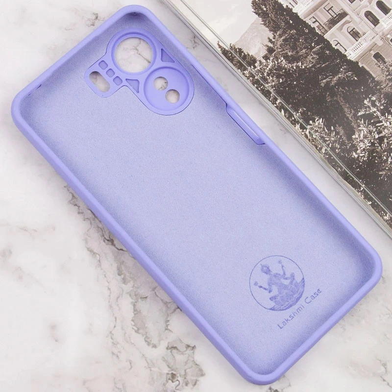 Чехол Silicone Cover Lakshmi Full Camera (AA) with logo для Xiaomi Redmi 13C / Poco C65, Сиреневый / Dasheen 1, Силикон, купить оптом с доставкой