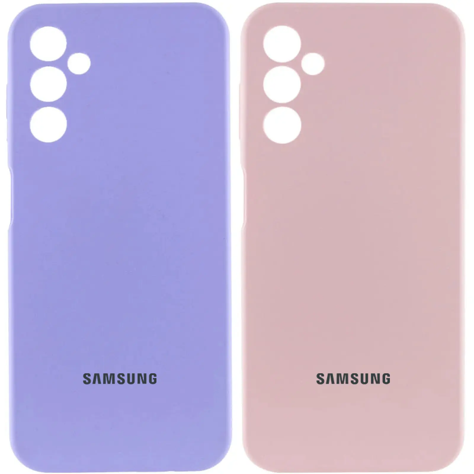 Чехол Silicone Cover Lakshmi Full Camera (AA) with logo для Samsung Galaxy A15 4G/5G / M15 5G, Силикон, купить оптом с доставкой