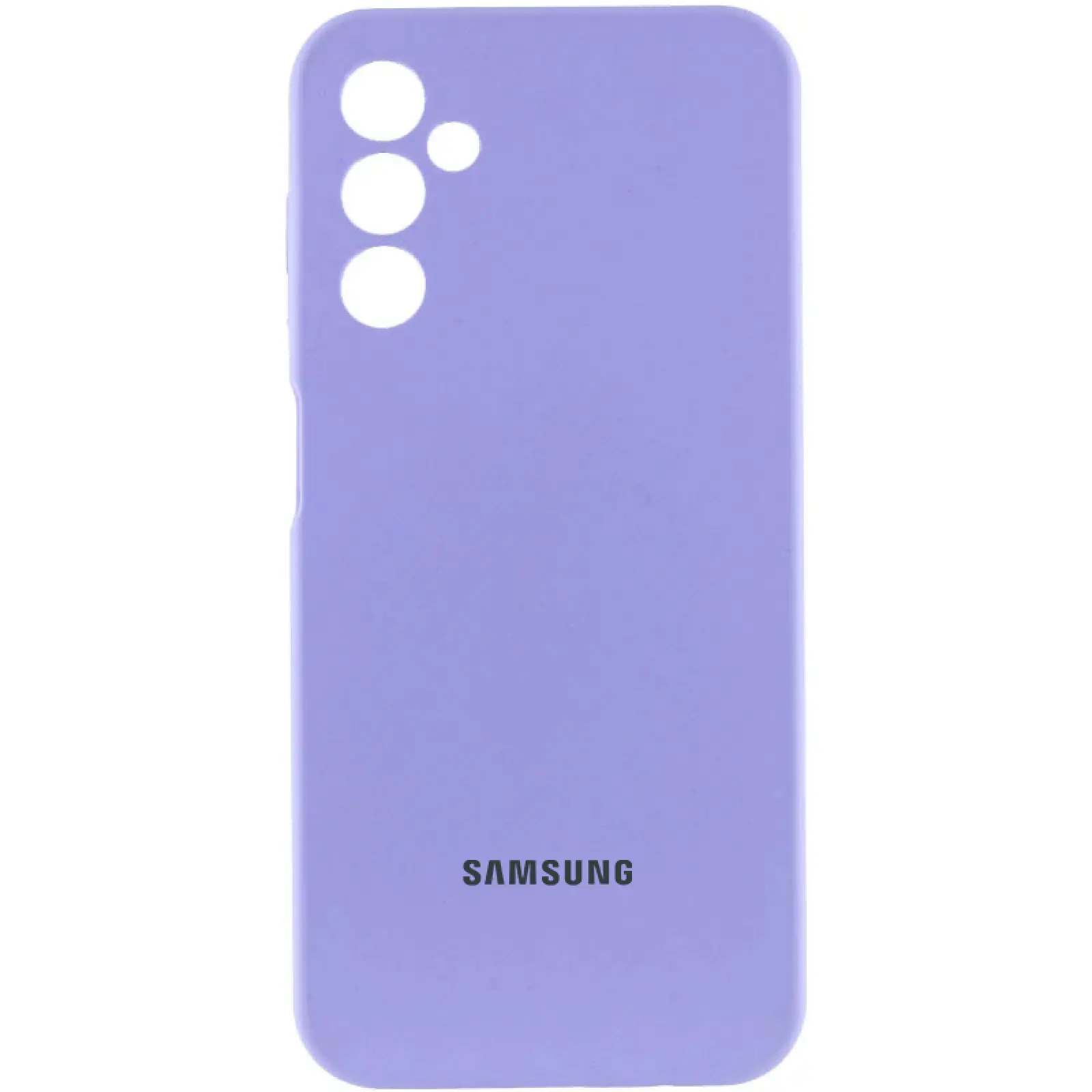 Чехол Silicone Cover Lakshmi Full Camera (AA) with logo для Samsung Galaxy A15 4G/5G / M15 5G, Сиреневый / Dasheen, Силикон, купить оптом с доставкой