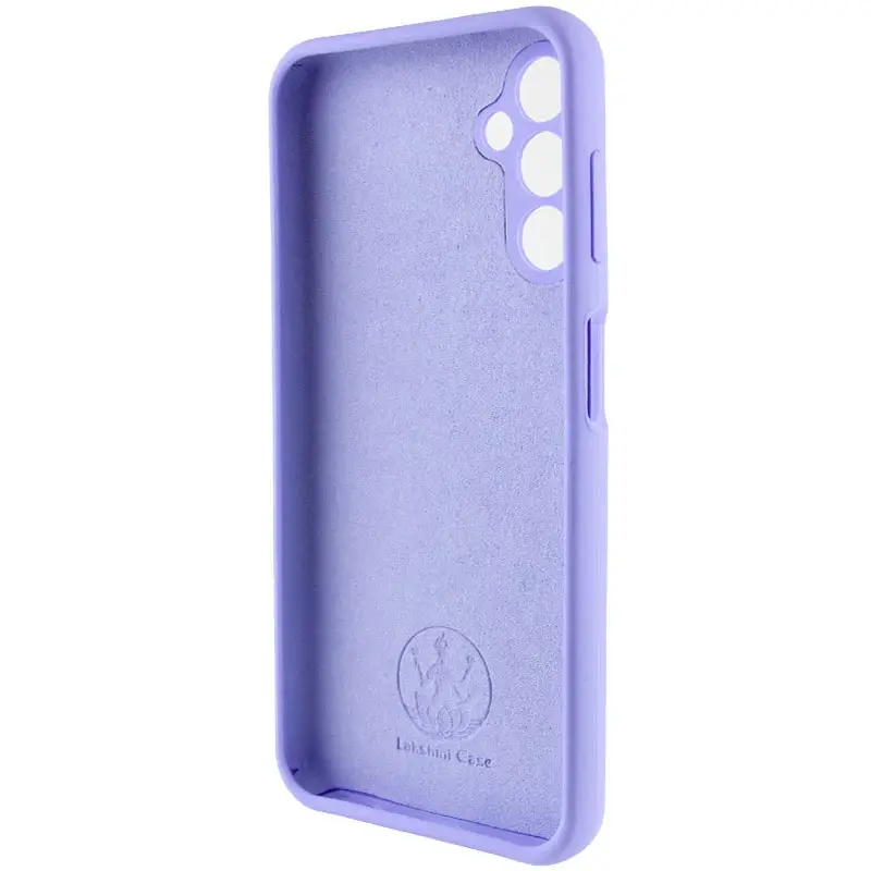 Чехол Silicone Cover Lakshmi Full Camera (AA) with logo для Samsung Galaxy A15 4G/5G / M15 5G, Сиреневый / Dasheen 2, Силикон, купить оптом с доставкой