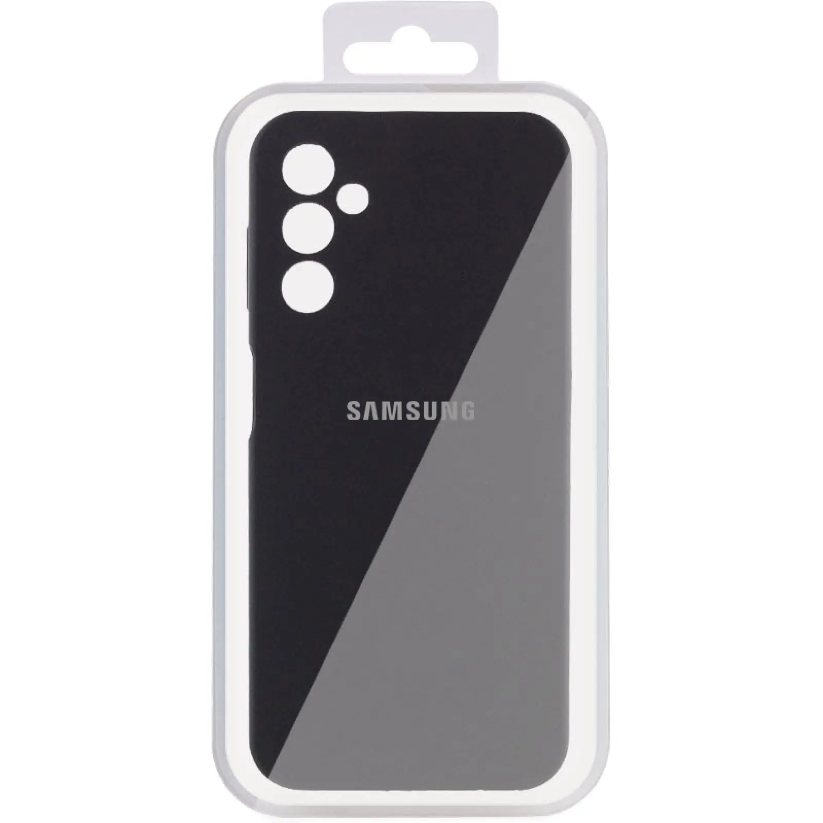 Чехол Silicone Cover Lakshmi Full Camera (AA) with logo для Samsung Galaxy A25 5G, Черный / Black 1, Силикон, купить оптом с доставкой