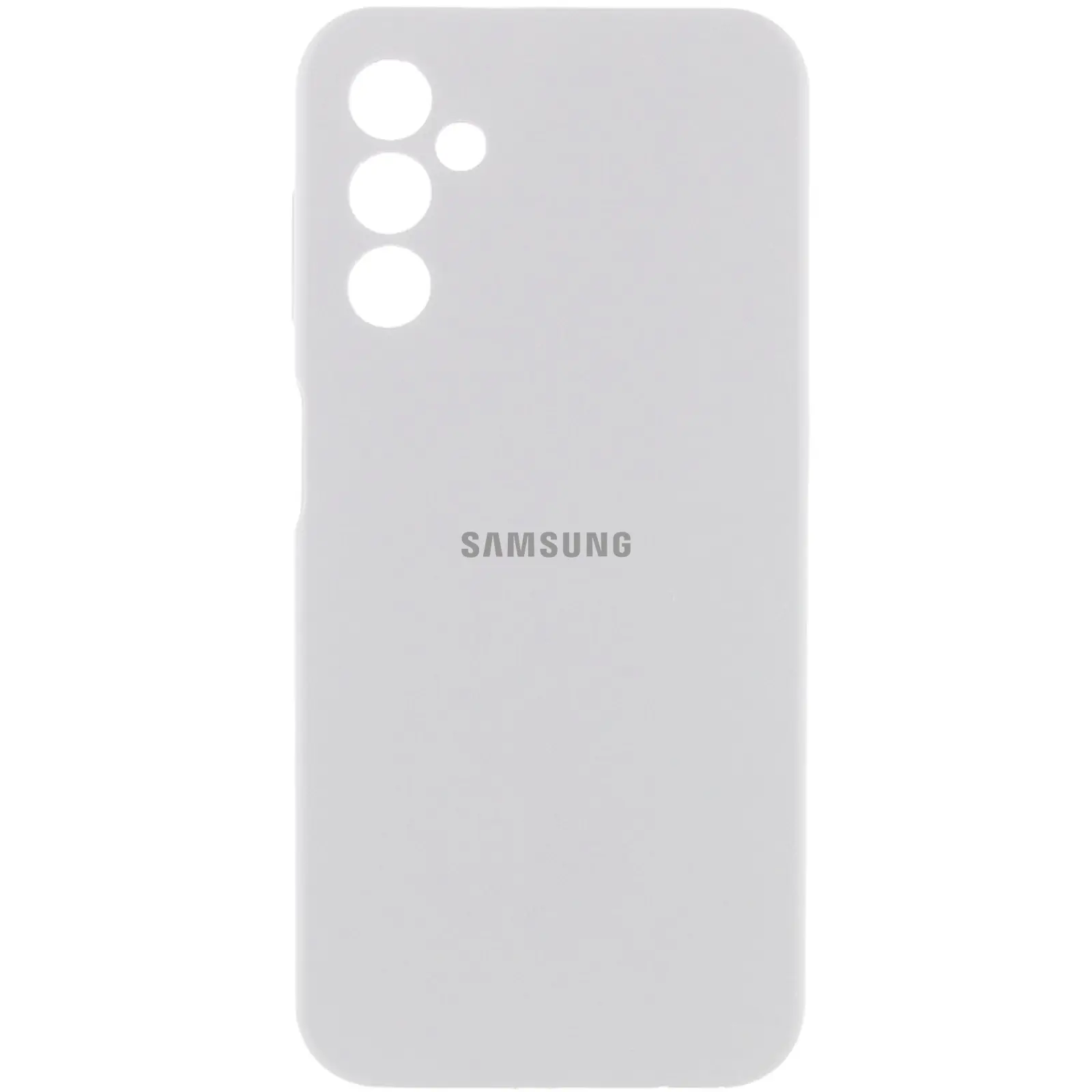 Чехол Silicone Cover Lakshmi Full Camera (AA) with logo для Samsung Galaxy A25 5G, Белый / White, Силикон, купить оптом с доставкой