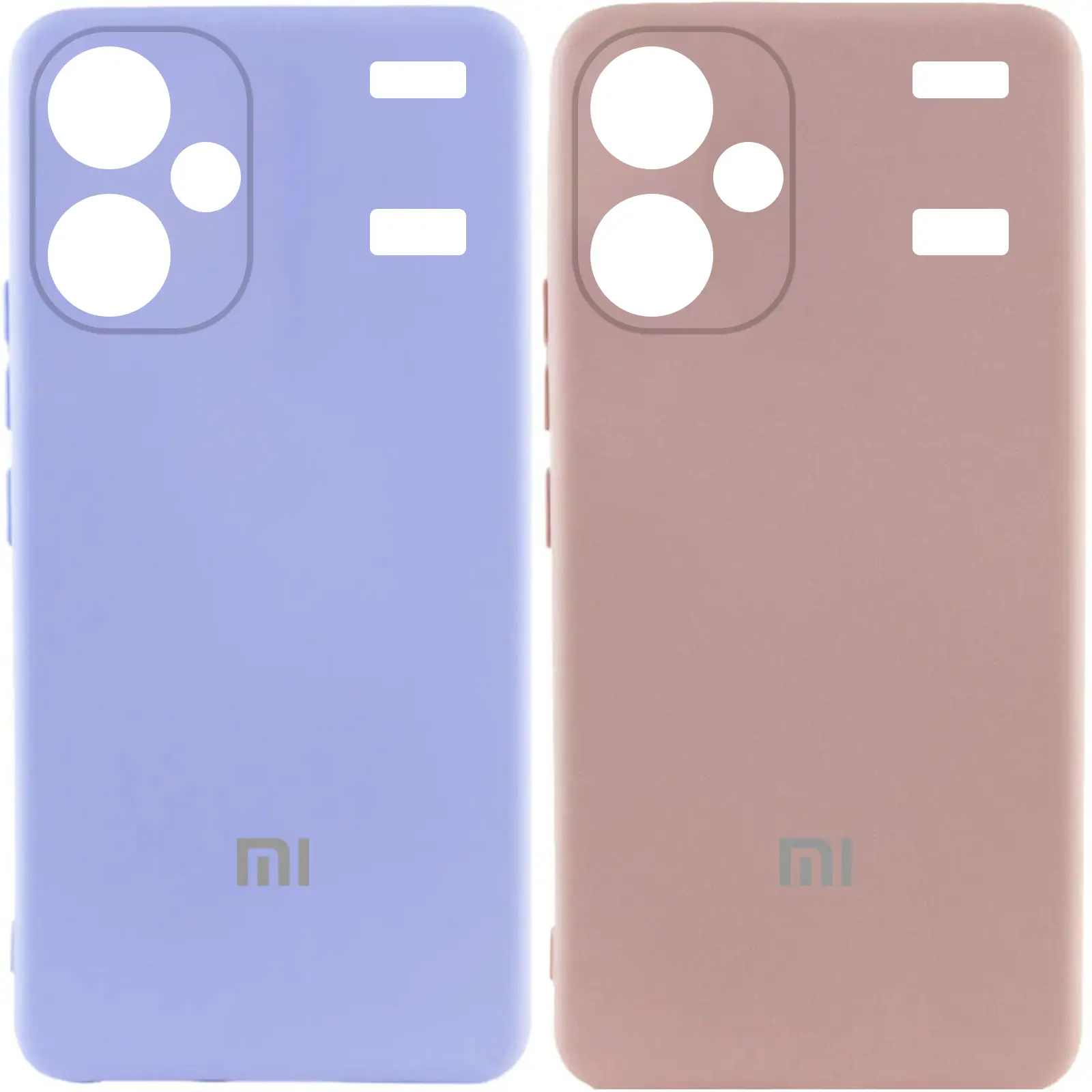 Чехол Silicone Cover Lakshmi Full Camera (AA) with logo для Xiaomi Redmi Note 13 Pro+, Силикон, купить оптом с доставкой