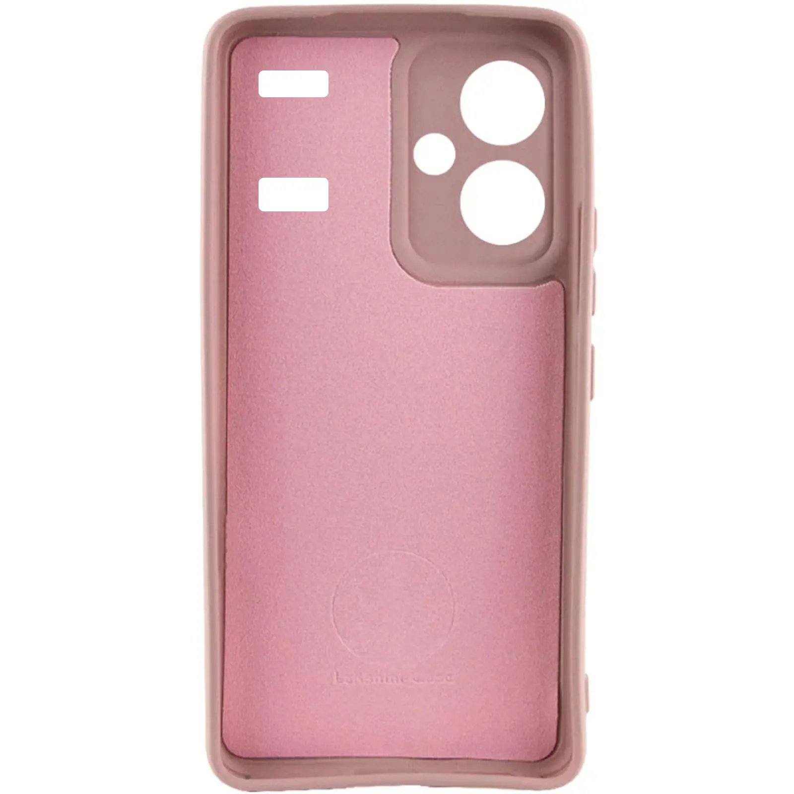 Чехол Silicone Cover Lakshmi Full Camera (AA) with logo для Xiaomi Redmi Note 13 Pro+, Розовый / Pink Sand 1, Силикон, купить оптом с доставкой
