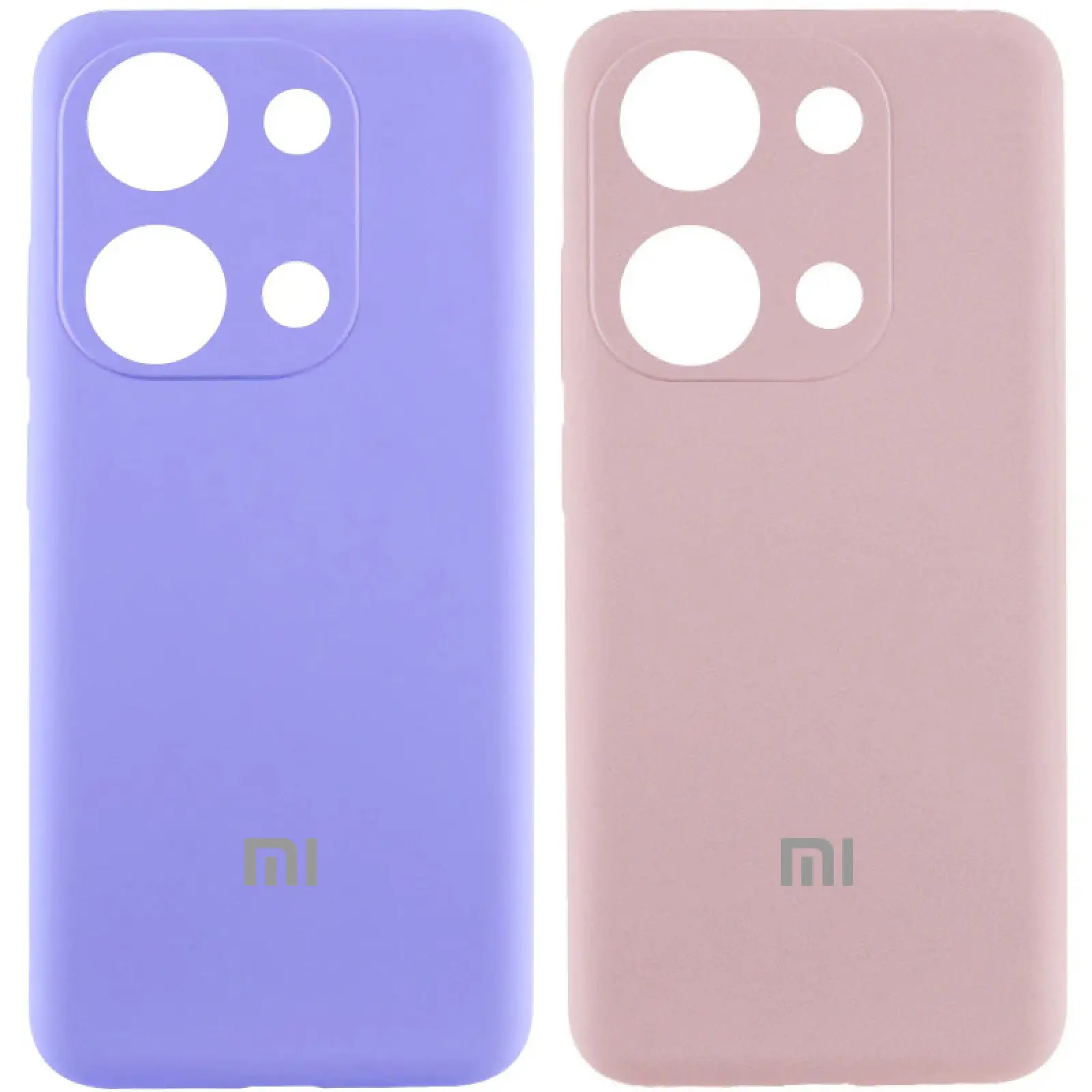 Чехол Silicone Cover Lakshmi Full Camera (AA) with logo для Xiaomi Poco X6 / Note 13 Pro 5G, Силикон, купить оптом с доставкой