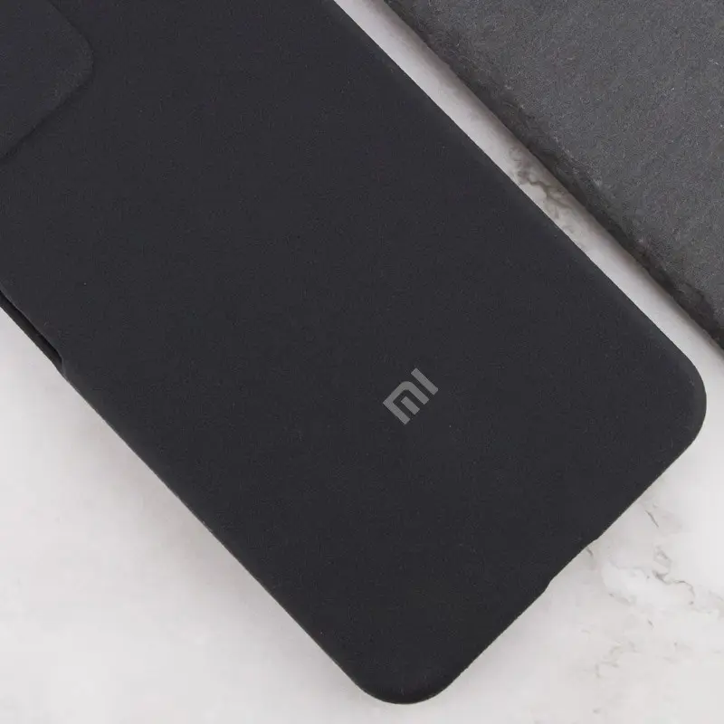 Чехол Silicone Cover Lakshmi Full Camera (AA) with logo для Xiaomi Poco X6 / Note 13 Pro 5G, Черный / Black 2, Силикон, купить оптом с доставкой