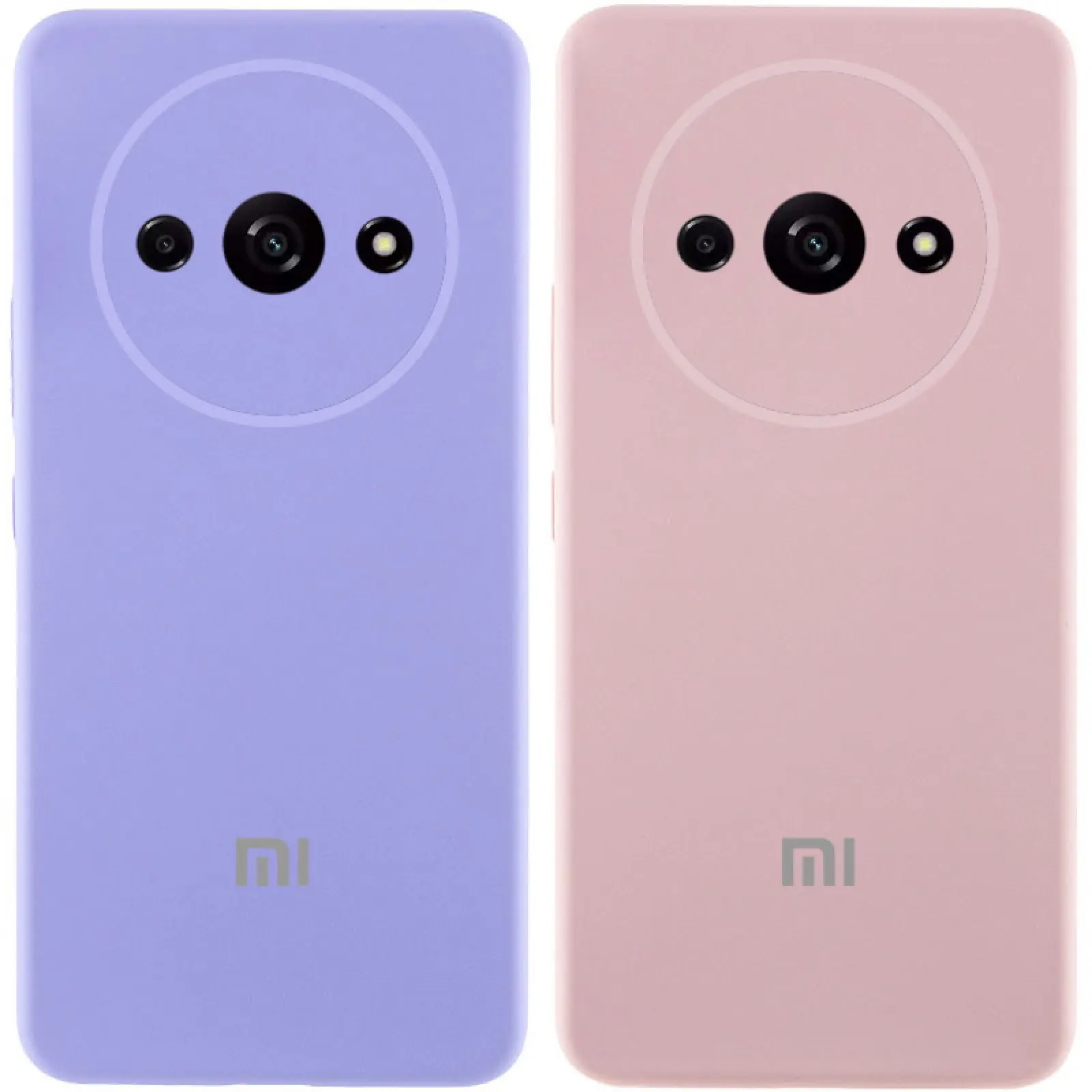 Чехол Silicone Cover Lakshmi Full Camera (AA) with logo для Xiaomi Redmi A3, Силикон, купить оптом с доставкой