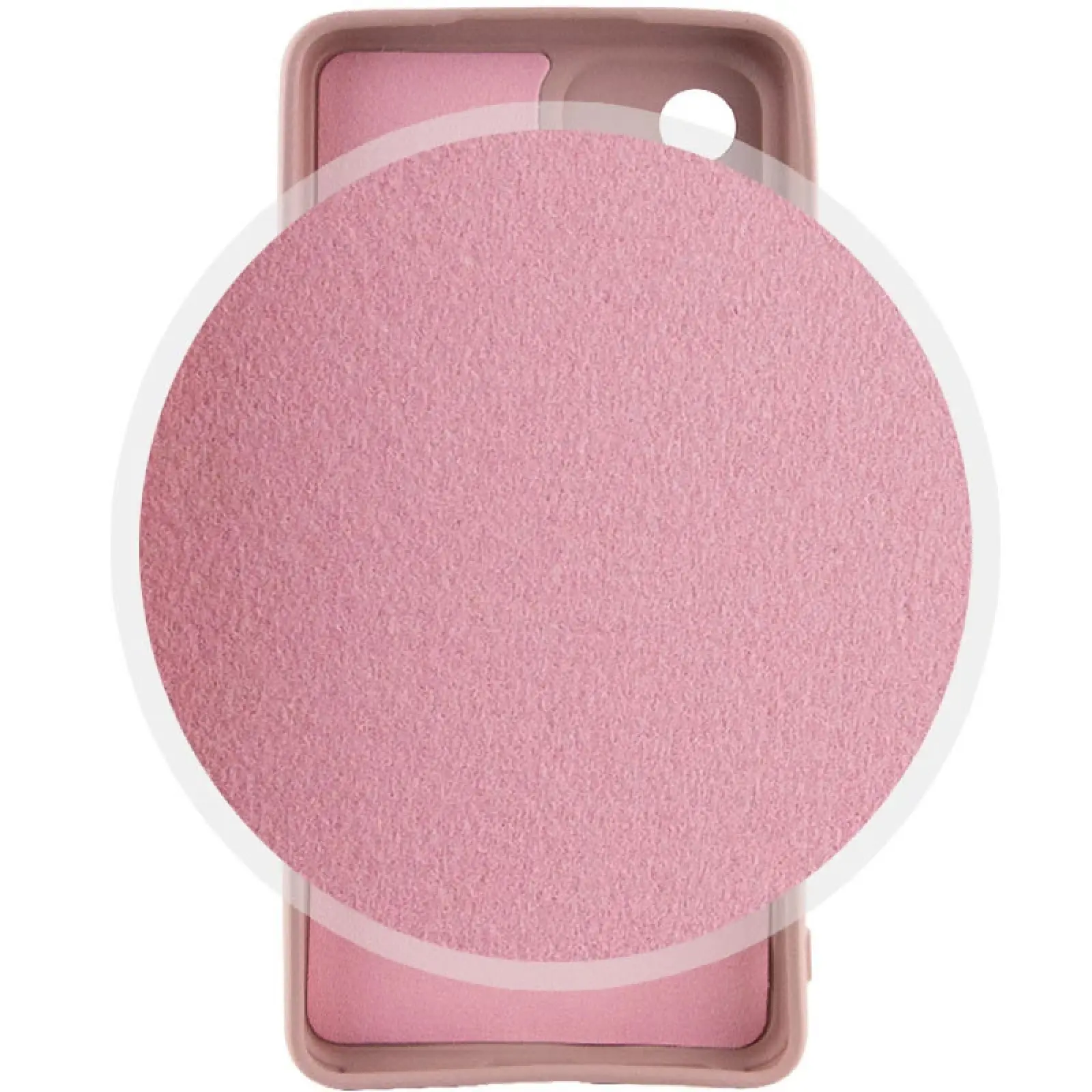 Чехол Silicone Cover Lakshmi Full Camera (AA) with logo для Xiaomi Redmi A3, Розовый / Pink Sand 1, Силикон, купить оптом с доставкой