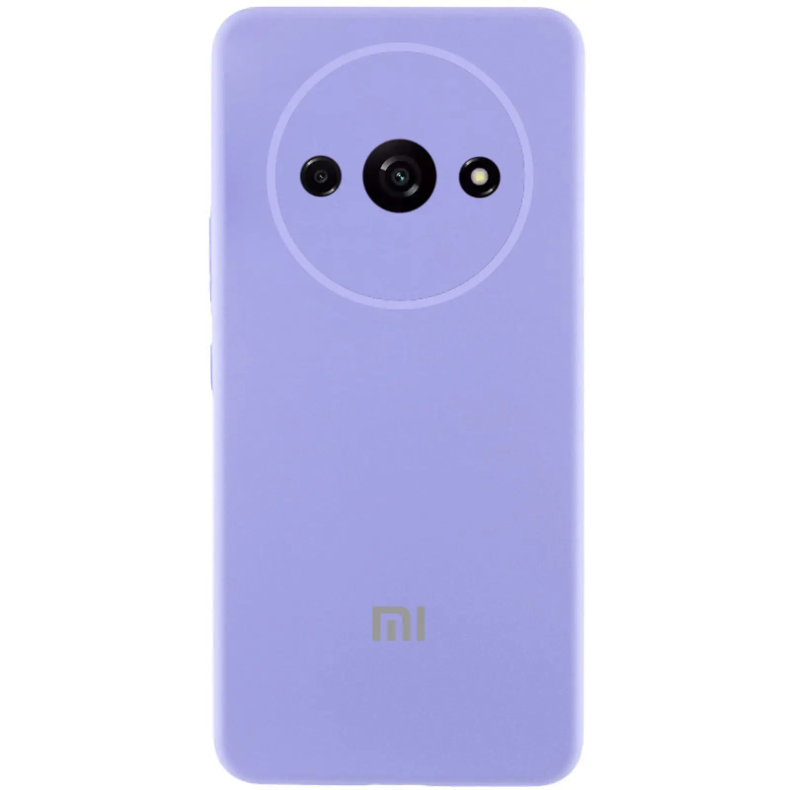 Чехол Silicone Cover Lakshmi Full Camera (AA) with logo для Xiaomi Redmi A3, Сиреневый / Dasheen, Силикон, купить оптом с доставкой