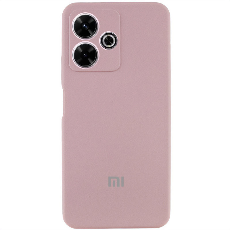 Чехол Silicone Cover Lakshmi Full Camera (AA) для Xiaomi Redmi 13 4G / Poco M6 4G | Микрофибра на картинке №1