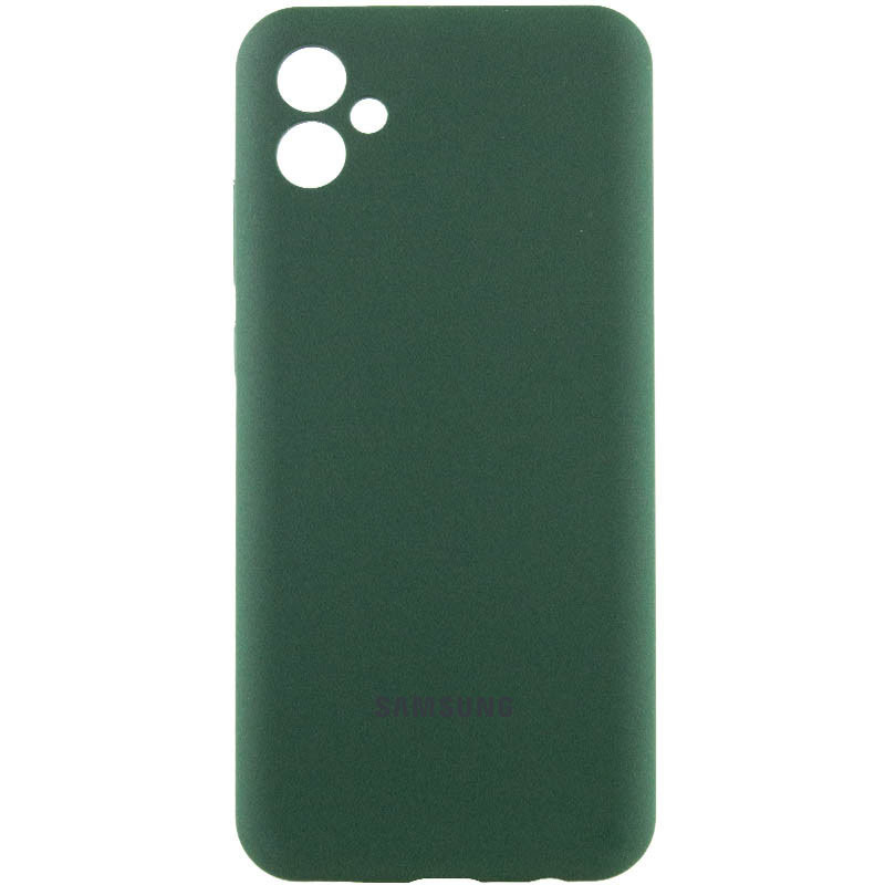 Чохол Silicone Cover Lakshmi Full Camera (AA) для Samsung Galaxy A06 | Мікрофібра на малюнкі №1